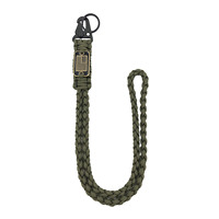 Collier et porte-clés en paracorde faits à la main pour le camping et la randonnée-Accessoire en gros