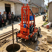 Mini Foreuse Hydraulique Électrique Portable pour Puits d'Eau, Meilleur Prix, Fournisseur Chinois Certifié CE