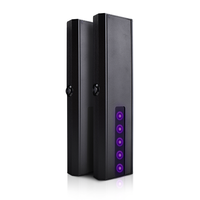 Détecteur de jetons de poker sans fil en acier inoxydable YH avec scanner UV et 5 lumières importées