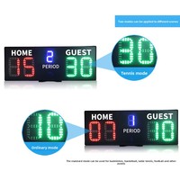 Nouveau compteur électronique extérieur à LED à 5 chiffres pour le comptage des scores de badminton de football de billard de basket-ball