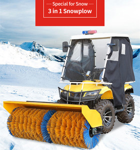 POHIR-15D tuyết cày máy chất lượng cao Máy kéo nóng bán động cơ diesel tiện ích xe tuyết <span class=keywords><strong>Sweeper</strong></span> snowblower thiết bị - Product Image 5