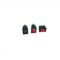 Interrupteur à bascule KCD11 On-NONE-Off 3P 6A pour distributeur d'eau, balance électronique, bouilloire électrique, mini-chauffe-eau en forme de bateau CE 10*15 Noir