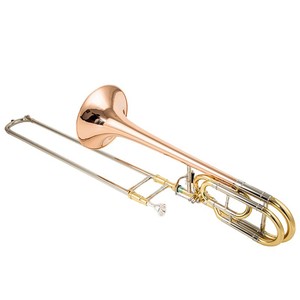 <span class=keywords><strong>Trombone</strong></span> ténor en Si bémol Earl Mann TB-930 en bronze phosphoreux avec finition laquée or et pistons pour débutants et examens <span class=keywords><strong>de</strong></span> niveau - Product Image 1