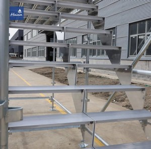 Q235 Mobile Scaffolding with Casters, <strong>Small</strong> <strong>Ladder</strong> - Product Image 1