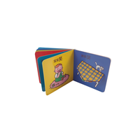 Livre cartonné éducatif 3D stéréoscopique personnalisé avec film pop-up laminé pour enfants en anglais