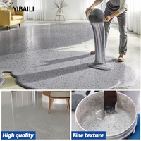 Peinture Époxy Autonivelante pour Sol au Sable Coloré, Facile à Appliquer, Peinture Époxy pour Sol Effet Marbre au Sable Coloré