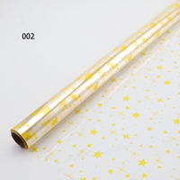 Fabricant de papier d'emballage imprimé clair Cellophane Bopp feuille emballage cadeau rouleau Transparent pour fleurs cadeaux paniers