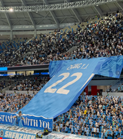 Bannière de club de football imprimée en couleur, drapeau de campagne, bannière latérale de terrain, bannière de supporter de football pour événements sportifs et manifestations d'équipe