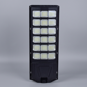 ไฟถนนโซลาร์เซลล์ LED 600W พลาสติก ABS IP67 ติดผนัง โมโนไซเซลล์ 6000K แสงเดย์ไลท์ ได้รับการรับรองมาตรฐาน CE รับประกัน 2 ปี ลำแสง 120 องศา พร้อมรีโมท - Product Image 1