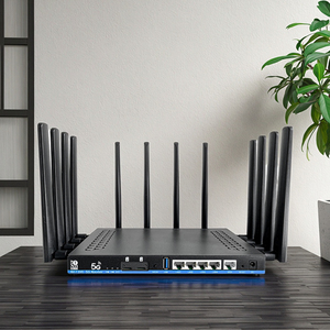 Enrutador inalámbrico OpenWrt, velocidad de 7200Mbps, Puerto Gigabit, firewall de malla DDR4 de 1GB, función VoIP, admite ranura para tarjeta SIM 5G. - Product Image 1