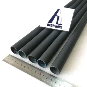 Best price high purity gr1 mmo coated ti pipe titanium anode tube