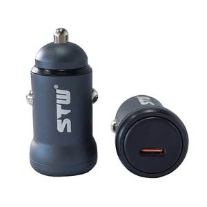 Chargeur USB multifonctionnel pour voiture, boîtier métallique, mini chargeur PD30W type C pour voiture et maison - Product Image 1