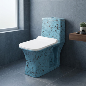 Inodoro de Doble Descarga, Moderno, de Cerámica, de Lujo, en Oferta, Sanitario de Una Pieza para Baño - Product Image 3