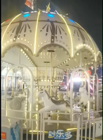 Carrousel d'occasion de luxe pour enfants, petit carrousel à vendre, manège d'occasion remis à neuf