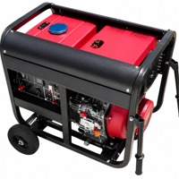 Générateur diesel monophasé silencieux refroidi par air, pompe à eau diesel/essence de 2 à 8 pouces pour l'irrigation agricole et la construction