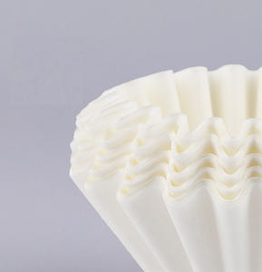 Filtro <span class=keywords><strong>de</strong></span> café <span class=keywords><strong>de</strong></span> papel ondulado, tamaño más <span class=keywords><strong>grande</strong></span>, 250x110mm, filtros 100, especialmente para verter sobre la <span class=keywords><strong>cesta</strong></span> del gotero, filtro <span class=keywords><strong>de</strong></span> café desechable Natural - Product Image 3