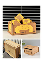 Boîte cadeau pliable en carton à assemblage rapide, boîte rigide pliable, emballage en carton gris écologique pour huiles essentielles et cosmétiques