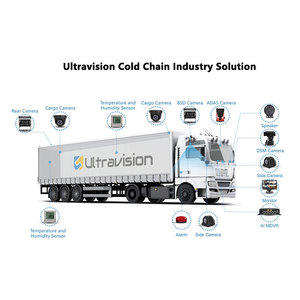 Cold Chain Monitoring Temperature Sensor Telematics Fleet Tracking Systems Fleet Management System GPS and <b>Camera</b> - Product Image 6