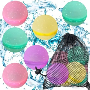 Giocattolo Promozionale - Palloncini <span class=keywords><strong>d</strong></span>'<span class=keywords><strong>Acqua</strong></span> in Silicone Riutilizzabili, Bombe <span class=keywords><strong>d</strong></span>'<span class=keywords><strong>Acqua</strong></span> Magnetiche a Riempimento Rapido per Giochi Estivi e Promozioni Aziendali - Product Image 1