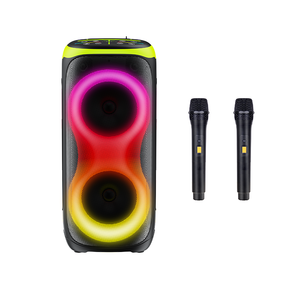 <span class=keywords><strong>ล</strong></span>ำโพงดีเจบลู<span class=keywords><strong>ทู</strong></span>ธไร้สาย60W แบบพกพาไร้สายพร้อมไมค์ไร้สาย6.5นิ้วสองตัว - Product Image 1