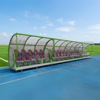 Bancs de Reserves Mobiles VIP pour Football, Abri pour Équipe, Banc de Substituts pour Club de Football, Stade EPY-VIP8