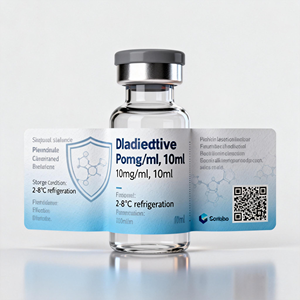 Etiquetas Personalizadas para Viales de 5ml y 10ml con Protección UV, Resistentes al Agua, en Rollo, de Vinilo Brillante, para Botellas de Vidrio - Product Image 1