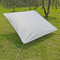 Filet d'ombrage gris en maille tricotée avec feuille d'aluminium, anti-UV, pour jardin, Zhejiang