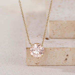 Collier pendentif en diamant de laboratoire de qualité supérieure pour femmes, or rose, or blanc, argent, bijoux fins élégants et luxueux de créateur - Product Image 2