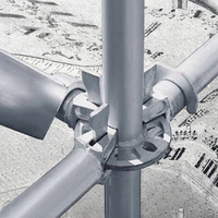 Échafaudage en acier moderne de 2,5 m de hauteur pour chantiers de construction, capacité de charge de 250 kg, marque Xinxing, garantie 1 an, satisfaction garantie
