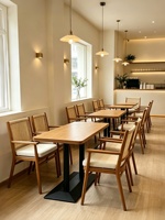 Ensemble de canapé-banc double face et table pour café, style moderne et minimaliste, en cuir PU, personnalisable, pour restaurants et salons de thé
