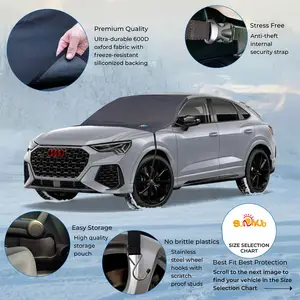 SUNNUO Custom Anti-Freeze Auto Part Sunshade Windshield Cover Most Models Waterproof Winter Car Accessories Protect Snow Shade