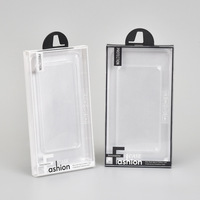 Boîte en papier personnalisée avec logo pour emballage de coque de téléphone portable, boîte d'emballage en papier avec fenêtre en PVC
