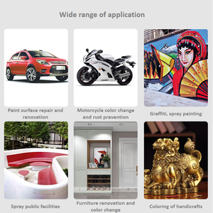 Archele 450ml tùy chỉnh Chrome hiệu ứng Aerosol phun sơn nhanh khô pH trung tính lâu dài đầy màu sắc đầy đủ sửa chữa xe nghệ thuật - Product Image 4