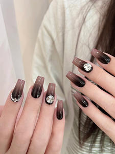 9-Color Nine-Grid UV Nail Polish Pallet 2G Gradient <span class=keywords><strong>Patpat</strong></span> Gel Soak-Off DIY Gel de diseñador francés - Product Image 6