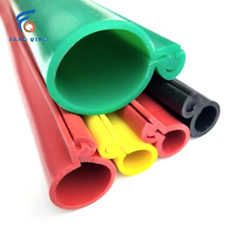 Custom silicone rubber overhead line insulation cover silicone insulating sleeves heat resistance silicone tube for bare cable