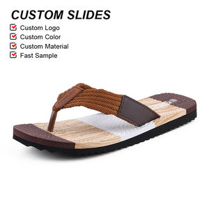<span class=keywords><strong>Chanclas</strong></span> de Moda Personalizadas OLICOM <span class=keywords><strong>para</strong></span> <span class=keywords><strong>Hombre</strong></span>, Sandalias Casuales de Verano, Cómodas, con Punta Abierta, Suela Plana, Transpirables, <span class=keywords><strong>para</strong></span> Playa - Product Image 2