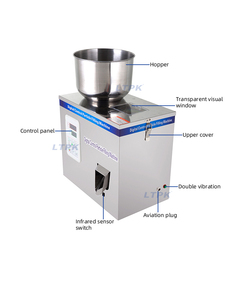 <span class=keywords><strong>LT</strong></span>-W100 nóng bán 100g bột khô hạt trọng lượng pha chế máy chiết rót cho ngành công nghiệp thực phẩm - Product Image 5