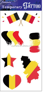 <span class=keywords><strong>Tatuajes</strong></span> Temporales Personalizados al por Mayor con Logotipo <span class=keywords><strong>de</strong></span> Bélgica <span class=keywords><strong>para</strong></span> el Cuerpo y la Cara, Pegatinas Temporales <span class=keywords><strong>para</strong></span> Fanáticos del <span class=keywords><strong>Fútbol</strong></span> <span class=keywords><strong>de</strong></span> Bélgica 2026 - Product Image 3