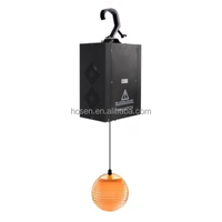 Goutte d'eau Dmx cristal effet lumière avec Machine de levage Disco scène led éclairage de treuil coloré