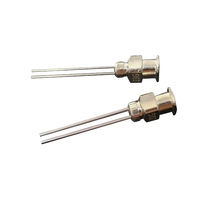 Aiguille de distributeur de seringue d'aiguilles d'acier inoxydable en métal de double-tubes de 1 pouce de haute qualité