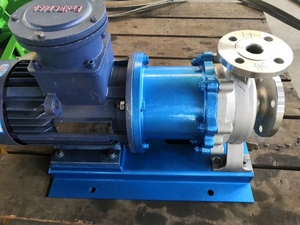 Bơm ly tâm điện không rò rỉ, chịu axit và kiềm, truyền động từ, công suất từ 1/2HP đến 5HP, chất liệu FRPP/PVDF - Product Image 5