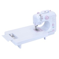 Mini machine à coudre domestique portable, machine à coudre surjeteuse à plat pour usage domestique, automatique et multifonctionnelle pour débutants