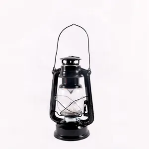 Lámpara de aceite de queroseno antigua decorativa en miniatura, Estilo vintage, a presión, para sombra de cristal, chimenea, luz colgante