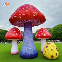 CH champignon gonflable Led éclairage décoration de scène champignon gonflable géant modèle publicitaire