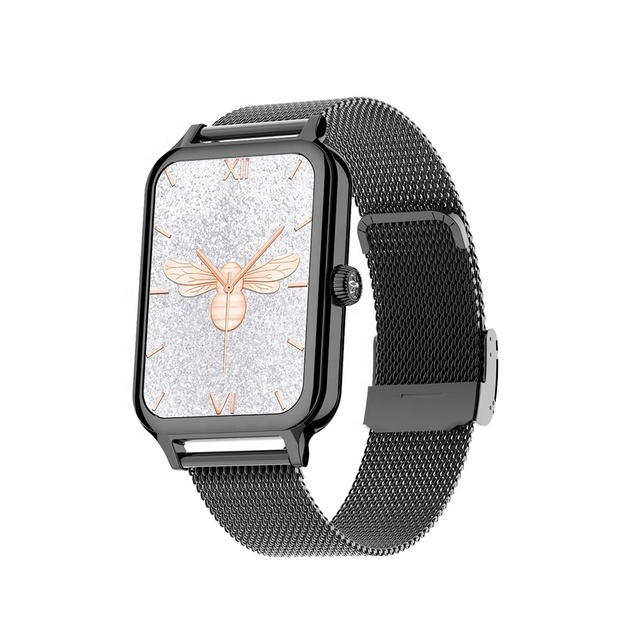 New 1.74 Inch AMOLED Screen Double Straps Smart Watch for Men Women BT Call Heart Rate Sport DT V1 Smartwatch