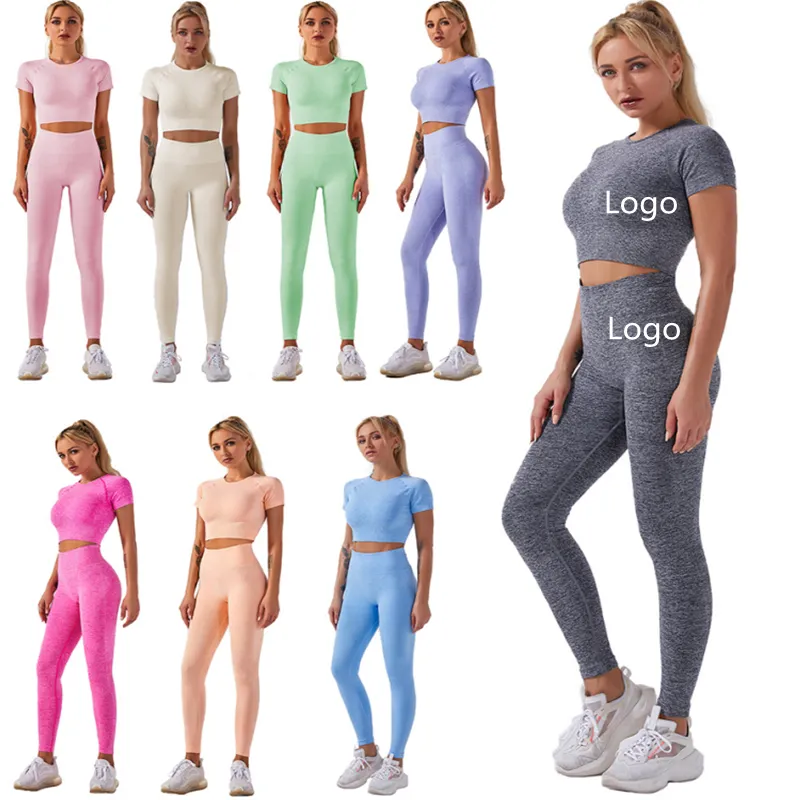 Ropa deportiva de sexy Active wear für Frauen Yoga Set Fitness Damen Active wear Trainings anzug Sport BH und Shorts Yoga Set