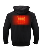 Sweat-shirt chauffant Dr.Warm pour hommes, vêtements chauffants électriques, veste chauffante électrique, vêtements thermiques rechargeables pour l'hiver