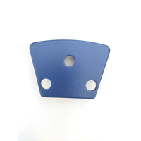 Bloc de meulage diamant à 2 segments Offre Spéciale avec 3 trous pour disque de meulage diamant de polissage du béton