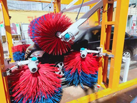 Machine à laver automatique à tunnel sans contact avec 9 brosses