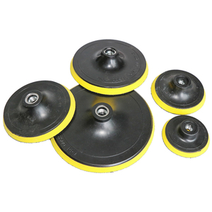 New Product Auto Detailing Cleaning Polishing Waxing Car Pad Angle Grinder Flexible Plastic sponge Sanding Backing Pad